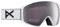 Anon M4S Brille (Toric) + Bonus Linse + MFI Gesichtsmaske, Rahmen: weiß, Gläser: Perceive Sunny Onyx