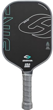 Oshhni Pickleball in Fibra di Carbonio Paddle da 16 mm Spesso Trendy Comodo Raccquet di Pickleball a Racchetta da Presa per Regali da Gioco per Uomini