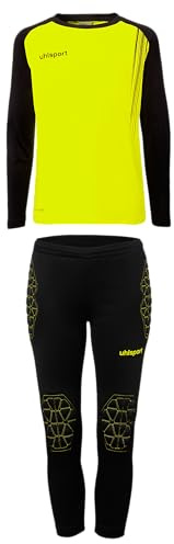 uhlsport Impulse Torwart Set Junior - Torwart-Trikot-Set aus Oberteil und Hose