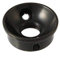 ALLPARTS AP-5270-003 3/8 Inch Brass Telecaster Jack Plate, Black
