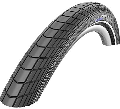 Schwalbe Fahrradreifen Big Apple Raceguard 50-507 B/B-SK+RT HS430 EC 67EPI, Schwarz, 24 x 2.0 Zoll