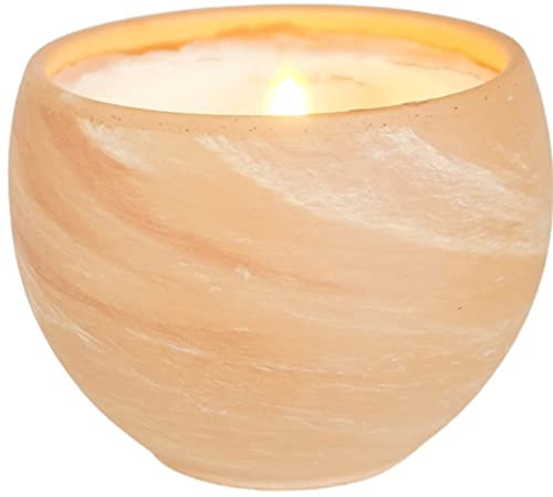 NaturGut Rapswachskerze Cranberry/Papaya Duft Kerze im Terrakotta-Topf Handmade