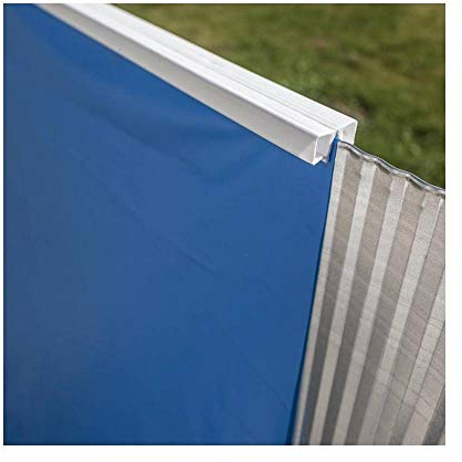 Gre FPROV738 Abdeckfolie für Pool, oval, 7,30 x 3,75 x 1,32 m, Blau