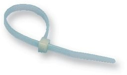 HellermannTyton t18r-hs Kabelbinder, Nylon 6.6 HS (Polyamid 6.6 HS) (Wärme stabilisiert), natur, 100 mm, 2,5 mm, 22 mm, 1