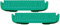 Compositi Steigbügeleinlagen Premium Steigbügel Adult/Erwachsene 12 cm,Farbe: grün