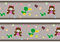 wandmotiv24 Bordüre Babyspielzeug 260cm Breite - Vlies Borte Tapetenbordüre Bordüren Borde Wandborde Baby Teddy Ente M0053