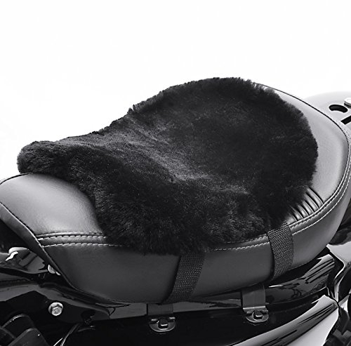 Motorrad Lammfell Sitzkissen Tourtecs 32 x 27 cm
