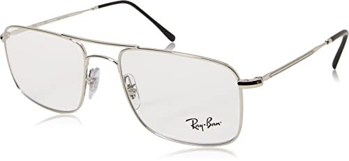 Ray-Ban Unisex 0rx6434 Lesebrille, Braun (Silver), 53