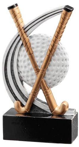 RaRu Resin-Figur Hockey (Feldhockey), mit Ihrer Wunschgravur (39794)