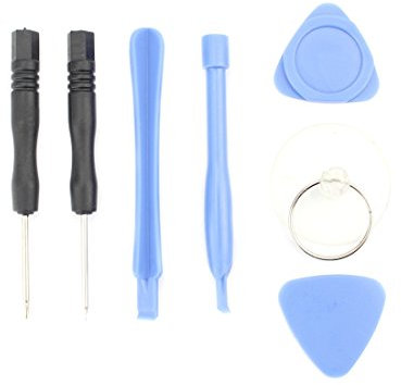 DINGJIA Práctico Kit de Herramientas Abiertas de reparación de Destornilladores 7 en 1 for iPhone 6 / SE / 5s y 5c y 5 / 4s y 4