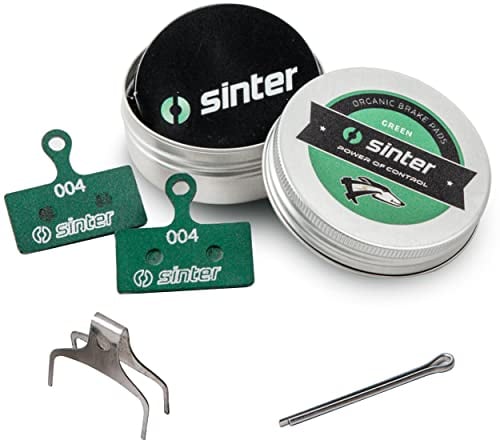 SINTER Scheibenbremsbeläge für Shimano G01S G02S G03S G02A, Fahrrad bremsbeläge G Typ Resin, Organischen Bike Scheibenbremse für Shimano, Tektro, TRP, Quad, hergestellt in EU