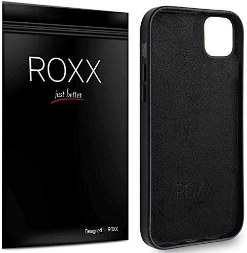 Roxx Hard Case Echt Leder Hülle | Kompatibel mit Apple iPhone 12 Pro Max (6,7 Zoll) | Wie das Original nur Besser