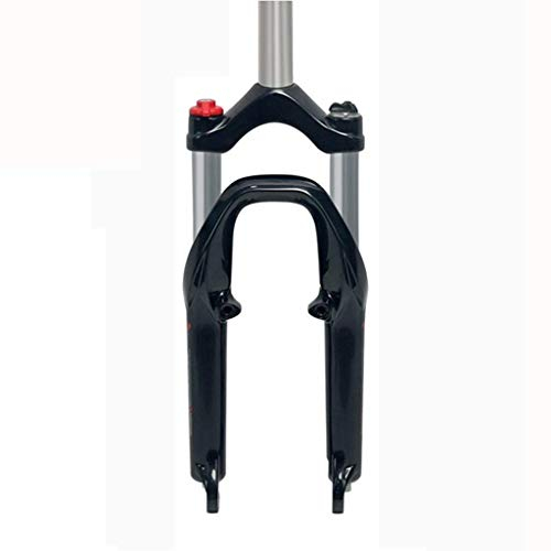 SLRMKK Forcella Bici Pieghevole Forcella Ammortizzata 20 Pollici V/Freno a Disco da Viaggio 80mm QR per Bici da Crociera per Bambini