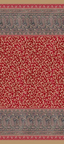 Bassetti Foulard Como R1 aus Baumwolle Mako-Satin in der Farbe Rot, Maße: 180cm x 270cm, 9324038