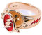 S925 Sterling Silber Flash Ring für Männer und Frauen ~ 6-10 US-Größen,