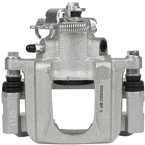 SCITOO Rear Left Brake Caliper With Bracket 18B5081 Compatible For Chrysler Town & Country 2008-2012 For Dodge Grand Caravan 2008-2012 For Ram C/V 2012 For Volkswagen For Routan 2009-2012
