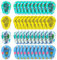 Lot de 80 patchs adhésifs respirants pour les yeux - 4 styles - Pour enfants et adultes