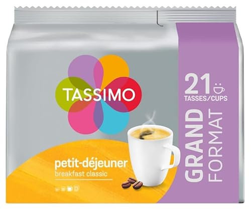 TASSIMO | Tassimo Petit Déjeuner Classiques X21 468G | Lot De (2) | livraison offerte