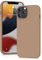 YATWIN Silicone Case for iPhone 12 Pro Max, Soft-Touch, Shockproof, DustProof, Antiskid Full Body Armour Phone Cover for Apple iPhone 12 Pro Max - Milk Tee