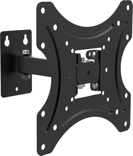 Part King Universal Tilt & Swivel Arm TV Wall Mount Bracket 23 24 27 32 42 43 LED LCD Moving Left Right 75x75 100x100 200x100 200x200 VESA