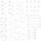 Yolev 44 Stück Klare Piercing Retainer Acryl Nasenring Bauchring Septum Piercing Transparent Kit Augenbraue Zunge Lippe Knorpel Labret Piercings Industriestab Kunststoff Piercing Schmuck