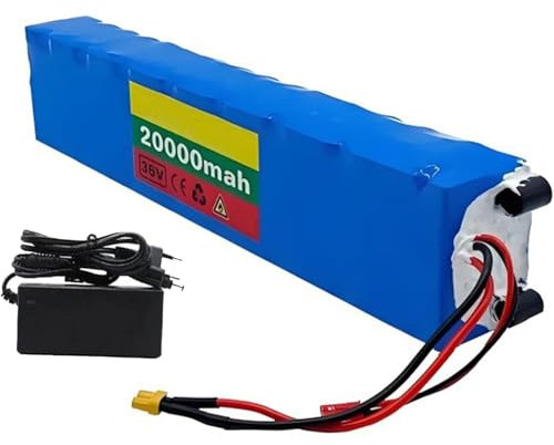 BDBLFLTZ Batterie Lithium-ION 36 V 20 Ah 10S3P pour vélo électrique, Batterie Lithium étanche pour vélo électrique Scooter, avec Charge XT60