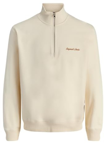 JACK & JONES Herren Jornorrebro Emb Sweat High Neck Jnr Jornorrebro Emb Sweat High Neck Jnr (1er Pack)