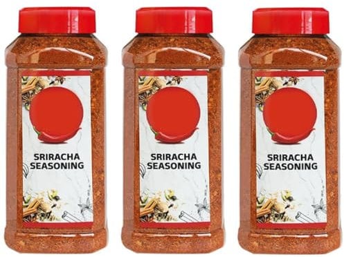 Eye yes eff Eye Sriracha Seasoning Powder 700g – Spicy & Tangy Dry Hot Sauce Mix – Authentic Thai-Inspired Flavour – Ideal for Snacks, Fries, Popcorn, Marinades, BBQ & Cooking (Pack of 3)