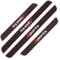 WACDXST 4 Pezzi Adesivo Battitacco, per VW Golf 5 6 7 8 GTE GTI GTD Clubsport Clubsport45 Variant Alltrack Protezione Porta Soglia Sticker Accessori Battitacco Prevenire Usura AntiGraffio