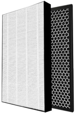 YHNNH FY1410/30/40 Replacement HEPA Carbon Filter, Compatible For Philips, Air Purifier 1000 1000i Series AC1214 Air Filtration Element(HEPA Carbon)