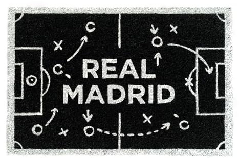 Grupo Erik Real Madrid Door Mat Coir, Front Door - Football Gifts, Merch | 15.7 x 23.6 in - 40 x 60 cm Coconut Coir & PVC, Waterproof, Non Slip Door Mats Indoor & Outdoor | Real Madrid Merchandise