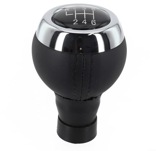 Hasaller Pomo de palanca de cambios de 6 velocidades para Mini Cooper R55 R56 R57 R58 R59 R60 F54 F55 F56 F57 R61 Countryman 125112753782 Pomo de palanca de cambios de plástico negro 86 mm de altura