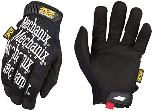Mechanix Wear: Der Original-Arbeitshandschuh mit sicherer Passform, Performance-Handschuhe aus Kunstleder für den Mehrzweckgebrauch, langlebige, Touchscreen-fähige Schutzhandschuhe (Schwarz, XX-Large)