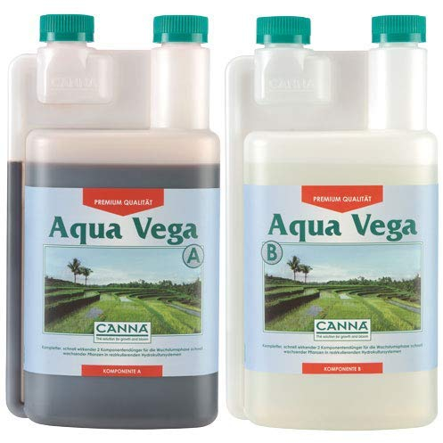 Canna Engrais Croissance des Aqua Vega A & B 2 x 1 L
