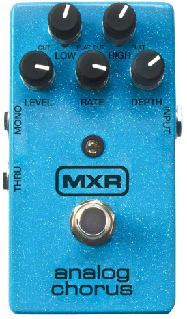 MXR M234 Analog Chorus Pedal w/Bonus Deluxe Dunlop DTC1 Tuner 7-10137-05004-4