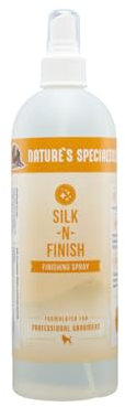 Nature's Specialties Silk-N-Finish Leave-In-Conditioner Gel - Beseitigt Spliss, Verfilzungen, Frizz & Statische - Nicht fettende Formel - Hinterlässt einen Strahlenden Glanz, 473ml