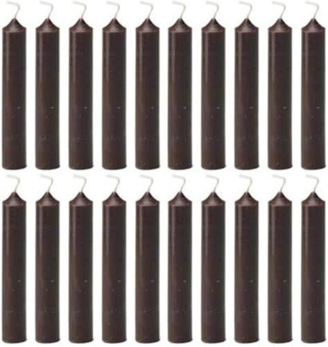 Biedermann and Sons Baumkerzen, 20 Stück, braun, Einheitsgröße