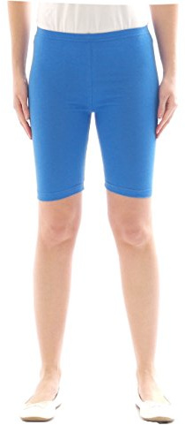 YESET Kinder Shorts Sport Pants Sportshorts Kurze Leggings aus Baumwolle Jungen Mädchen blau 122