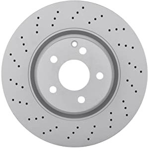 BOSCH 2x Bremsscheibe Vorne Ø335mm Höhe: 64,5mm Dicke: 32mm Lochkreis-Ø: 112mm gelocht & Belüftet 0 986 479 413