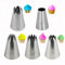 CHSEEO Buses de Pâtisserie, 5Pcs Poche à Douilles, Kits de Décoration pour Tarte, Cupcakes, Biscuit, Pâtisserie, Bonbon, Gâteaux #4