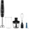 Moulinex Batidora de varillas Powelix Life, batidora de mano de 1000 W, cuchillas Powelix, hasta un 30% más rápido, Negro, capacidad 500 ml, picador, medidor, varillas, pica hielo, negro, DD9448