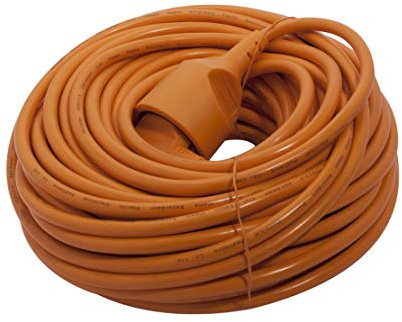 Prolongateur H05VVF 3x1.5mm² - 20m ou 25m - Orange - Chacon (25m)