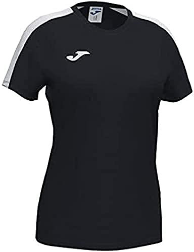 Joma Academy T-Shirt, kurzärmelig, Damen, Schwarz/Weiß, M