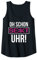 Damen Oh schon Sekt Uhr | Party Lustiges Sekt Tank Top