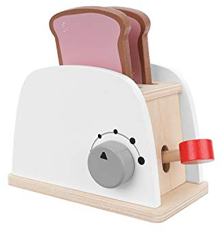 ISO TRADE - Tostapane in Legno Giocattolo per Bambini, Accessori Cucina - 11227