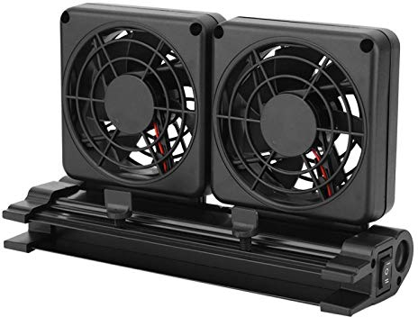 SALUTUYA Ventilador de acuario con velocidad de viento ajustable para el enfriamiento del acuario (regulaciones europeas)