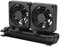 SALUTUYA Ventilador de acuario con velocidad de viento ajustable para el enfriamiento del acuario (regulaciones europeas)