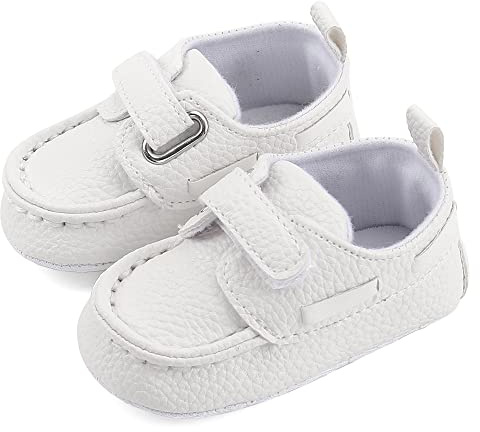 MASOCIO Scarpine Neonato Mocassini Scarpe Primi Passi Bimbo con Suole Morbide Antiscivolo