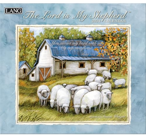 LANG The Lord Is My Shepherd 2024 Wandkalender (24991002000)