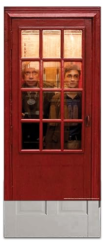 Rubies Door Cover Copertura Decorativa per Porta di Harry Potter, Plastica, Cabina telefonica
